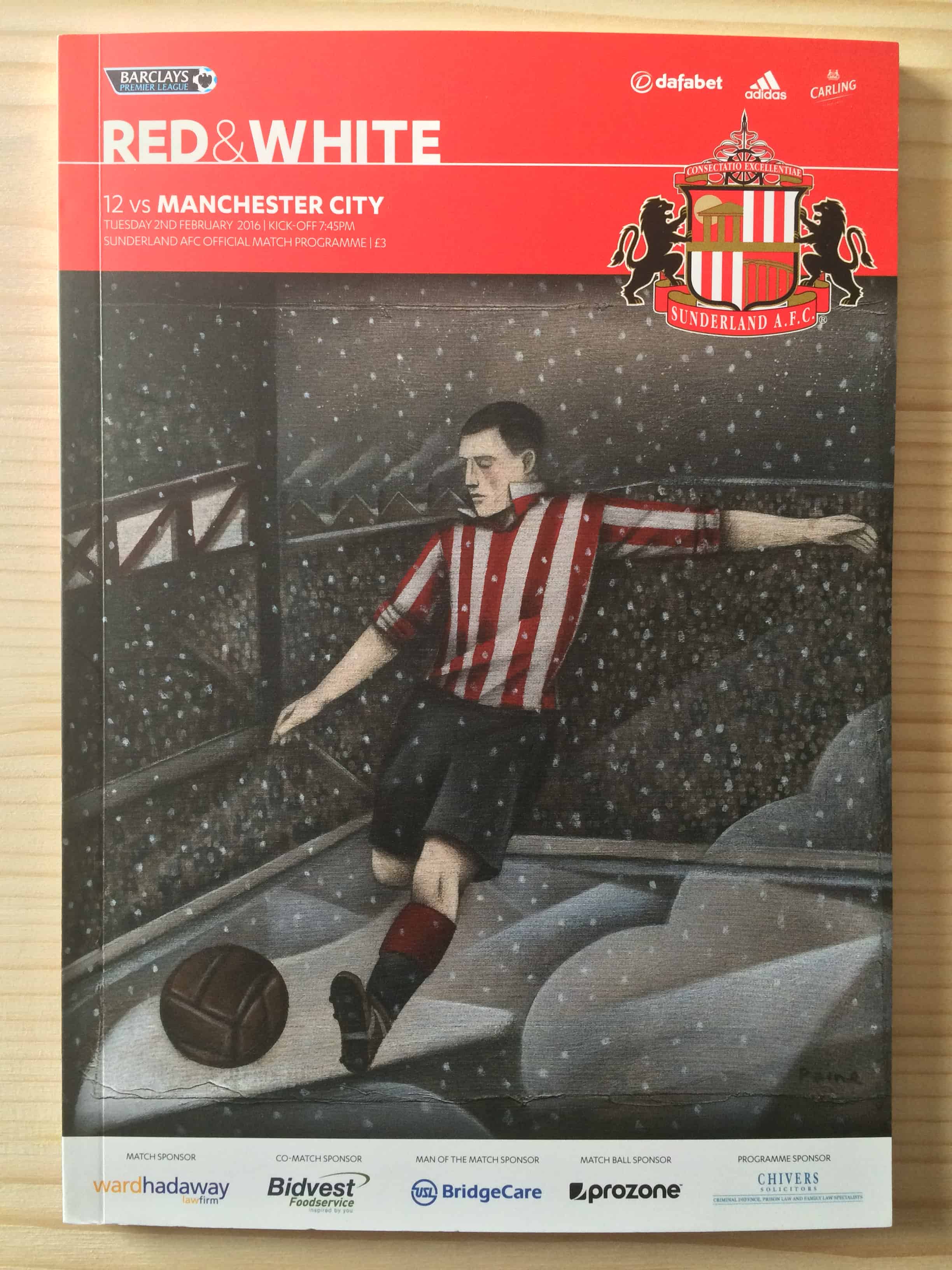 Sunderland FC v Manchester City FC